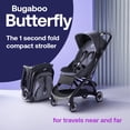 thumbnail image 2 of Bugaboo Butterfly - Cochecito ultracompacto plegable en 1 segundo - Ligero y compacto - Ideal para viajar - Azul tormenta, 2 of 5