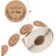thumbnail image 2 of 500 Pieces Kraft Homemade with Love Sticker Label Paper Sealing Sticker Labels Round Self-Adhesive, 2 of 5