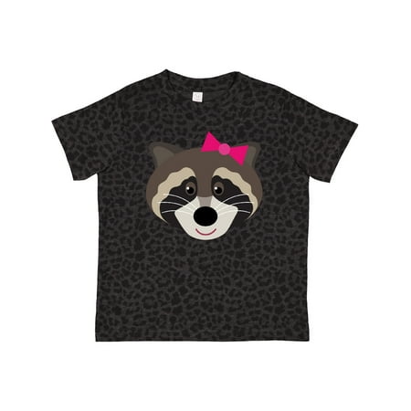 

Inktastic Raccoon Girl Animal Gift Toddler Toddler Girl T-Shirt