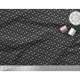 thumbnail image 3 of Soimoi Polyester Crepe Fabric Diamond & Swallow Bird Small Printed Craft Fabric by The Yard 42 Inch Wide, 3 of 3