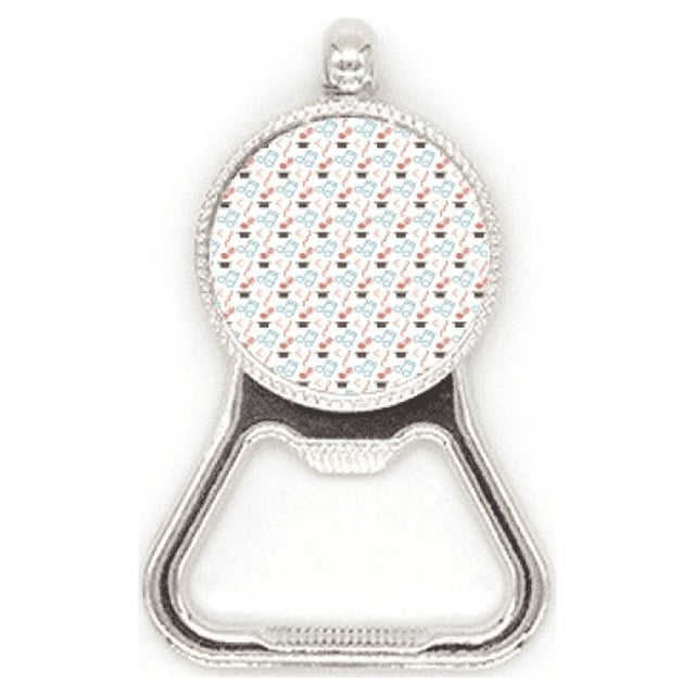 Tensive Colourful Music Notes White Metal Beer Bottle Cap Opener Duty Stainless Steel