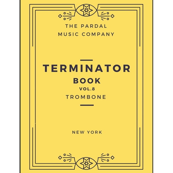 Terminator Book Vol.8 Trombone : New York (Paperback)