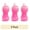 Pink, variant on (3 pack) Munchkin® Mighty Grip® Infant Sippy Cup, 10 oz, Blue, Unisex