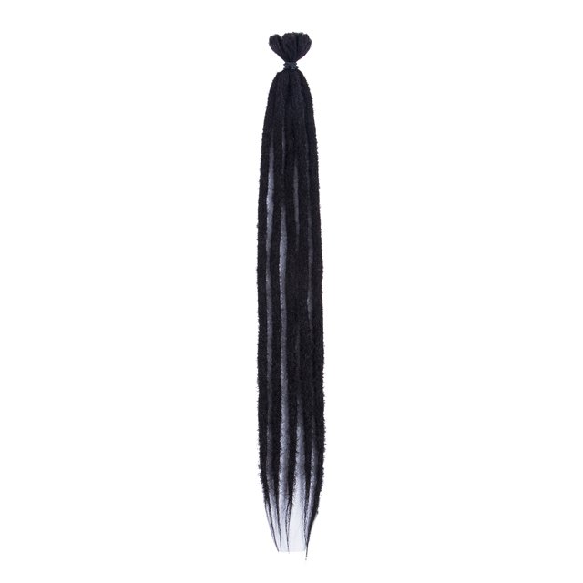 ITFABS Perruque Droite pour Femmes, Extension de Cheveux Faite à la Main, Tressage Tricoté