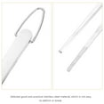 thumbnail image 3 of unbranded Pinzas De Cocina De Acero Inoxidable Para Restaurante Con Punta Precisa Y Duradero Plateado, 3 of 8