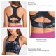 thumbnail image 5 of Sujetador de entrenamiento elástico a prueba de golpes hueco belleza espalda ejercicio Fitness sujetador de alto impacto para mujeres, 5 of 6
