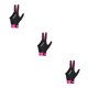 thumbnail image 1 of Toystoory Snooker Billiard Cue Glove Left Hand Pool Glove Finger Three en Open Women Type1 NO1, 1 of 1
