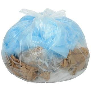 45 Gallon Clear Trash Bags, 40x46, .47Mil, 250 Bags (Ph404814N)