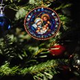 thumbnail image 4 of Clearance! Christmas Tree Decorations Nativity Scene Ornaments Acrylic 3D Christmas Hanging Ornament for Indoor Outdoor Decoration Party Supplies, Birth of Jesus Christian Decor Religious Gift, 4 of 6
