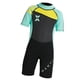 thumbnail image 4 of Traje de Baño de Manga Corta para Niños Trajes de Baño Traje de Baño de Una Pieza UPF50 + - Negro + amarillo, L L Macarena Traje de neopreno de manga corta para niños, 4 of 8