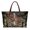 Rose Floral Pattern, variant on CHAQLIN Top Handle Bag with Casual Large Capacity, Rose Floral Pattern Inner Pocket Tote Handbag for Business Daily