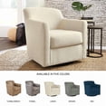 thumbnail image 4 of Signature Design by Ashley Bradney Beige Swivel Accent Chair, 4 of 17