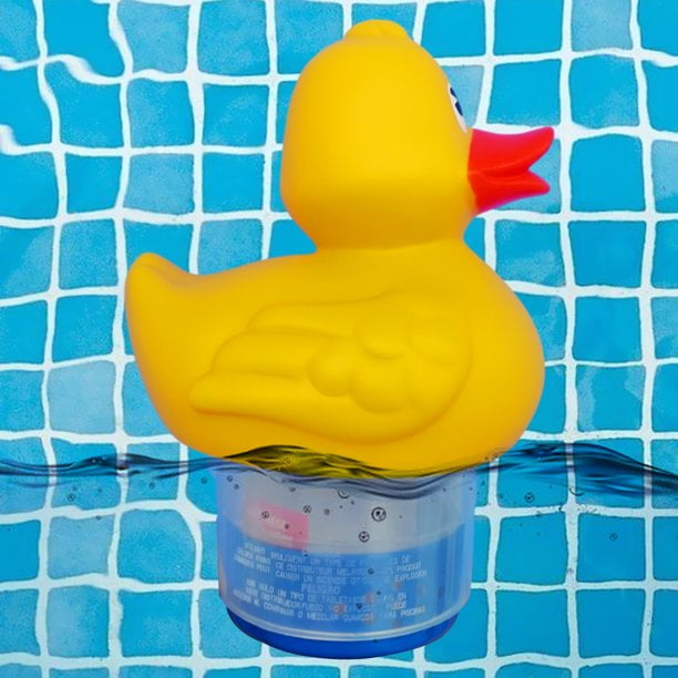 FocusCharm Floating Chlorine Dispenser, Duck Shape Floating Pool