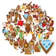 thumbnail image 3 of 35pcs-50pcs Cartoon Stickers Cowboy Stickers Animal Stickers Funny Decals for Laptops Suitcase Guitars, 3 of 9