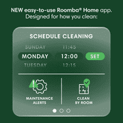 iRobot Roomba 104 Combo Robot Vacuum and Mop, Self-Emptying, LiDAR Navigation, Smart Mapping, Black
