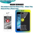 thumbnail image 2 of Housse de Batterie BAHOND pour iPhone 8 Plus/7 Plus/6S Plus/6 Plus, 6000mAh Rechargeable Batterie Rechargeable Rechargeable Rechargeable, 2 of 5