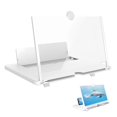 thumbnail image 1 of Amplificador de Pantalla Keledz 12 pulgadas 3D HD para Celular Blanco, 1 of 7