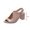 thumbnail image 4 of Nuevas sandalias romanas sexis de tacón alto con punta redonda, zapatos de mujer de tacón alto Retro para mujer Wmkox8yii  hfjk4879, 4 of 9