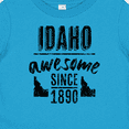 thumbnail image 4 of Inktastic Idaho Awesome Since 1890 Boys or Girls Baby T-Shirt, 4 of 5
