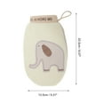 thumbnail image 4 of Unique Bargains 1 Pc Shower Gloves Exfoliating Glove for Bathroom 8.07"x5.31" Light Pink, 4 of 7