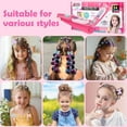 thumbnail image 4 of 24 sparking Hair Gem Stamper Kit ,Hair Accessories for Girls ,Bling Hair Styling Tool, Gem Stapler for Hair, Hair Jewel Stamper for Girls, Washable Hair Chalk Bedazzler Kit for Girl, 4 of 5
