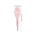 thumbnail image 2 of unbranded Peine Para Styling Rosa Portátil Con Curvos Para Crear Volumen Y Desenredar, 2 of 8