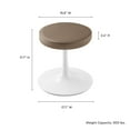 thumbnail image 3 of Lippa Round Stool in Mushroom Brown, 3 of 7