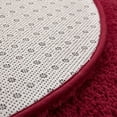 thumbnail image 4 of Thinsony Polyester Stylish Bathroom Carpet With Non-slip For Any Room Easy To Clean Bathroom Rugs Soft watermelon red 1Set, 4 of 6