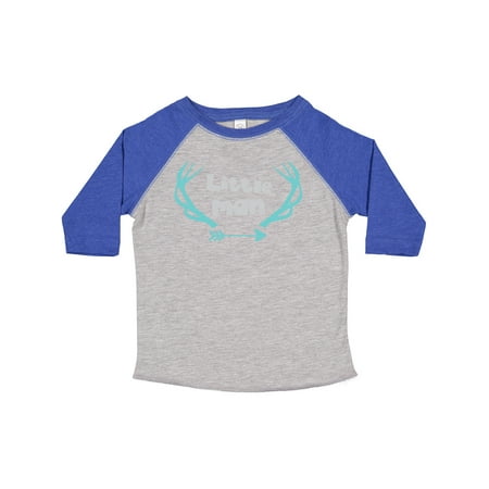 

Inktastic Little Man Little Boy Deer Antlers Arrow Gift Toddler Boy Girl T-Shirt