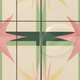 thumbnail image 4 of Yayeee Shower Curtain with Hooks 72"x72" Waterproof Fabric Bathroom Hanging Decor, Retro Green Stars, 4 of 5