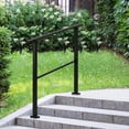 thumbnail image 6 of Metal Handrails for Outside,Steps Handrails for Stairs Fits 1-5 Step,Stair Rails for Seniors-Height Adjustable, 6 of 7