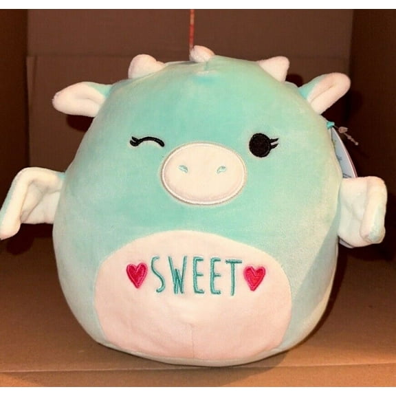 Squishmallow Palasha 7” DRAGON Valentine 