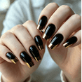 thumbnail image 3 of Short Press On Nails, Buy 2 Get 1 Free Blue Red White Fake Nails with Star Stripe Design, Glossy Square Acrylic Nails, Reusable Glue On Nails for Women Girls, Perfect for Holiday Party Daily Wear, 3 of 18