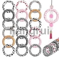 thumbnail image 5 of For 18 Pcs Silicone Beadable O Rings 65mm Silicone Beads Bulk, 5 of 5