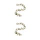 thumbnail image 4 of Kearding Flores artificiales de Sakura, guirnalda de vid, de novia falsa, decoración de techo de , planta de seda, fiesta de jardín, boda Blanco 2Conjunto, 4 of 6