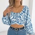 thumbnail image 4 of Manches Longues Femmes Chemise Ajustée à Manches Longues Femmes Femmes Hauts à Manches Longues Hauts à Manches Longues pour Femme Femmes T-Shirts à Manches Longues Hauts à Manches Longues pour Femmes, 4 of 8