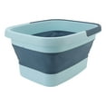 thumbnail image 4 of Cubo De Silicona Para Masaje De Pies, Bañera Portátil Para Pies, Bañera Plegable Para Pies Con Asa, Bañera De Spa Para Pies Secos Y Agrietados, Remojo De Pedicura, Lavabo De, 4 of 7