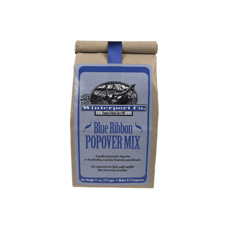 Winterport Co. Traditional Popover Mix, 11 Ounce, Made in Maine, All
