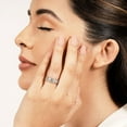 thumbnail image 3 of First Jewelry Round Cut Excellent 2 Ct Moissanite Ring for Women - 14K White Gold Plated Wedding Anniversary Ring - Classic Engagement Ring, 3 of 3