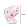 thumbnail image 3 of CAROOTU Rotatable Suction Cup Drain Soap Box Double Punch-free Storage Case for Bathroom, 3 of 6
