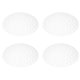 thumbnail image 2 of Tope de manija de puerta de silicona, 10 unidades, protector anticolisión, autoadhesivo (blanco), 2 of 14