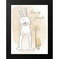 thumbnail image 2 of Vess, June Erica 15x18 Black Modern Framed Museum Art Print Titled - Woodland Whimsy I, 2 of 5
