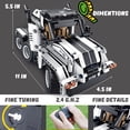 thumbnail image 2 of TEM Building Toys for Boys & Girls | 2 in 1 Remote Control Building Kit | Build a Semi -Truck/Cab Over | Early Learning Technic Building Blocks RC Kit, 2 of 8