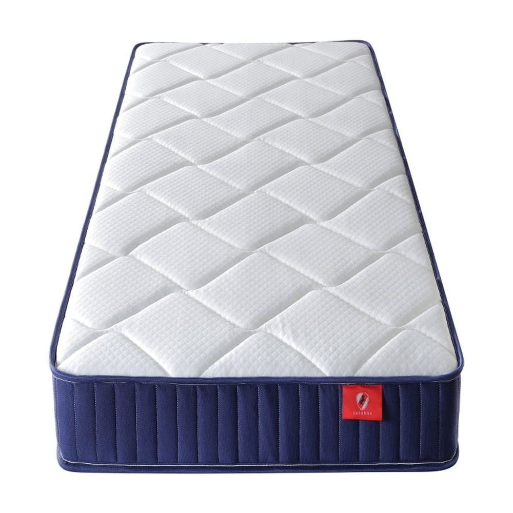 6 Inch Twin Mattress, Foam and Spring Hybrid Mattress in a Box, Medium Soft, Breathable Fabric & Adaptive Support, CertiPUR-US Certified, Twin Size Mattress in Guest and Kids Bedroom