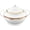Catherine, variant on HOMEHUT Porcelain Souptureen w/Lid Isabella - 4.25 Quart Capacity, Curved Scalloped Shape