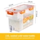 thumbnail image 3 of Hervidor Refrigerador 3 5 L Con Dispensador Jugo Grifo () Naranja, 3 of 8