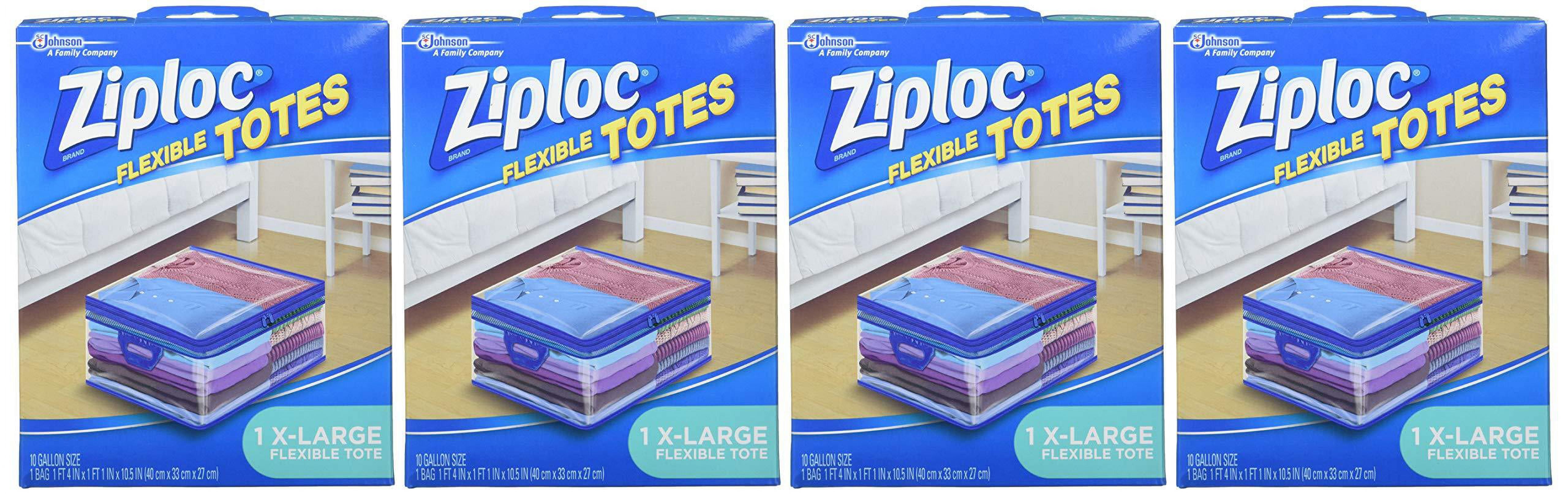 RopeSoapNDope. Ziploc Flexible Totes Clothes Storage Bag