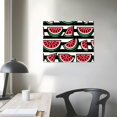thumbnail image 4 of Orinice Watermelon Slices Fine Art Aesthetic Poster & Print Wall Painting for Classroom Kitchen Office Farmhouse Bathroom Room Decor Pictures Wall Art Painting Print On Canvas Living Room, 4 of 6