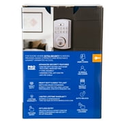 Brinks Electronic Keypad Single Cylinder Deadbolt Lock with Pro-Guard, Satin Nickel Finish