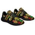 thumbnail image 6 of Cinco De Mayo Gnomes Mexico Shoes Sneakers for Women Men Black Size 11, 6 of 7